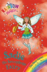 Sadie the Saxophone Fairy book cover