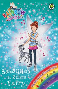 Savannah the Zebra Fairy book cover