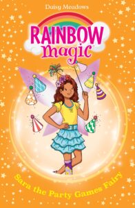 Rainbow Magic: Sara the Party Games Fairy book cover