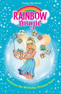 Rainbow Magic: Leahann the Birthday Present Fairy book cover